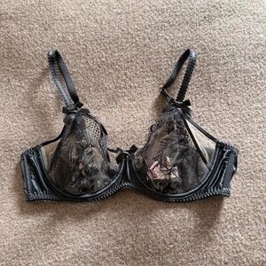 Agent Provocateur Black Lace Bra